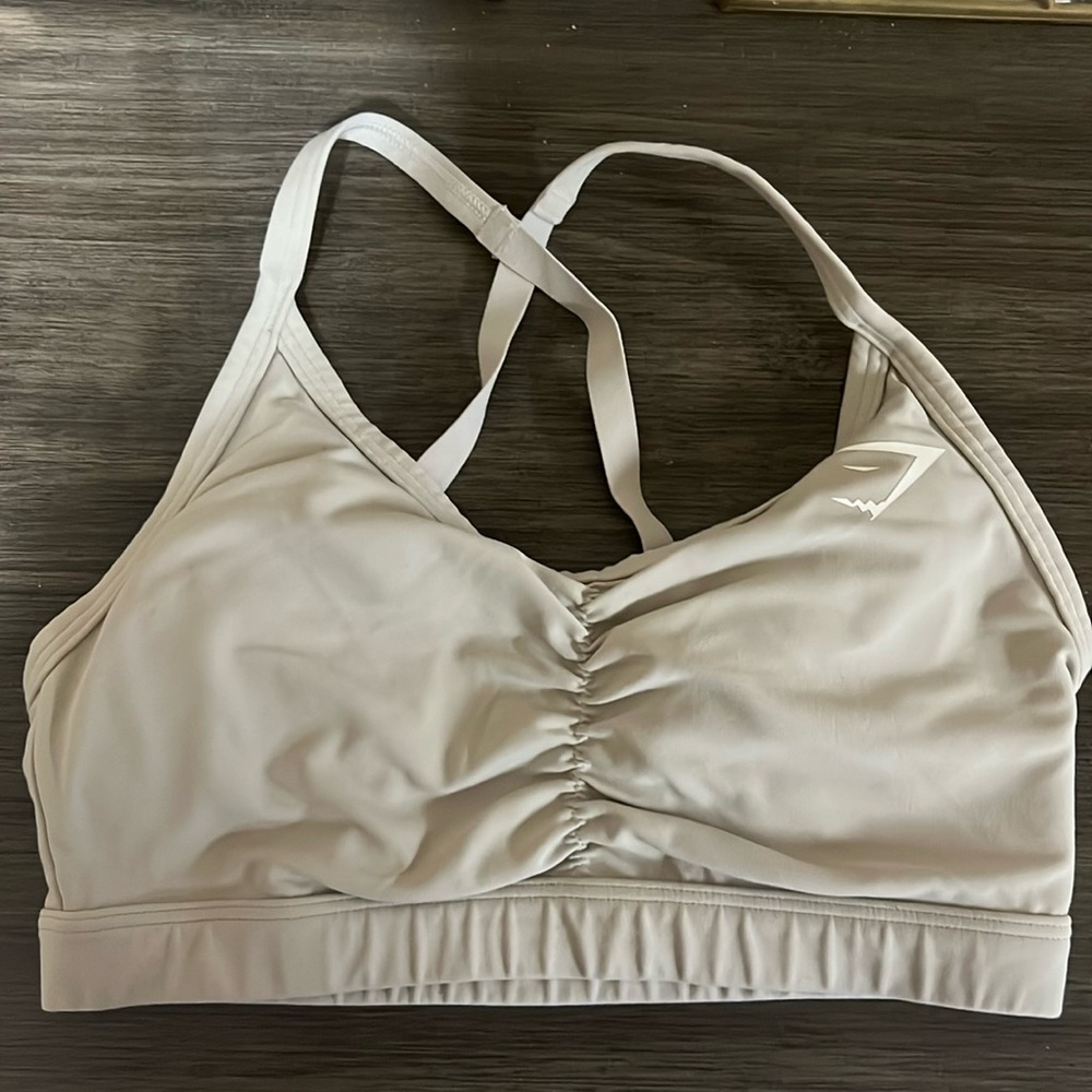 Gymshark ruched sports bra
